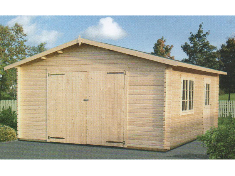 Casetta in legno Garage