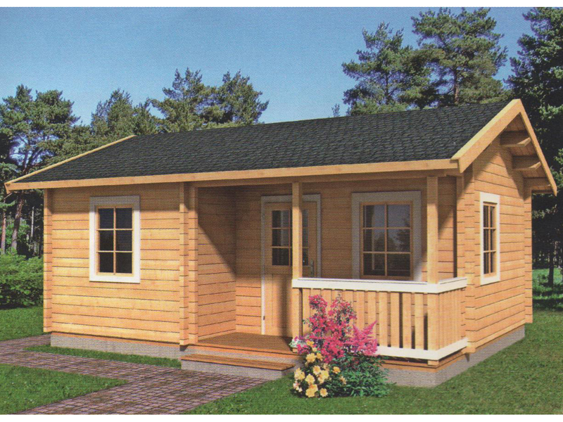 Casetta in legno Sandra