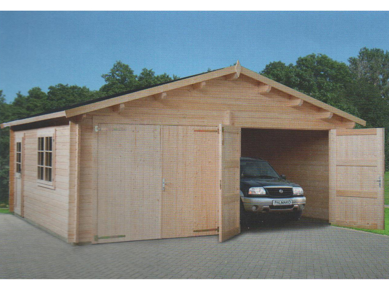 Garage in legno Garage double